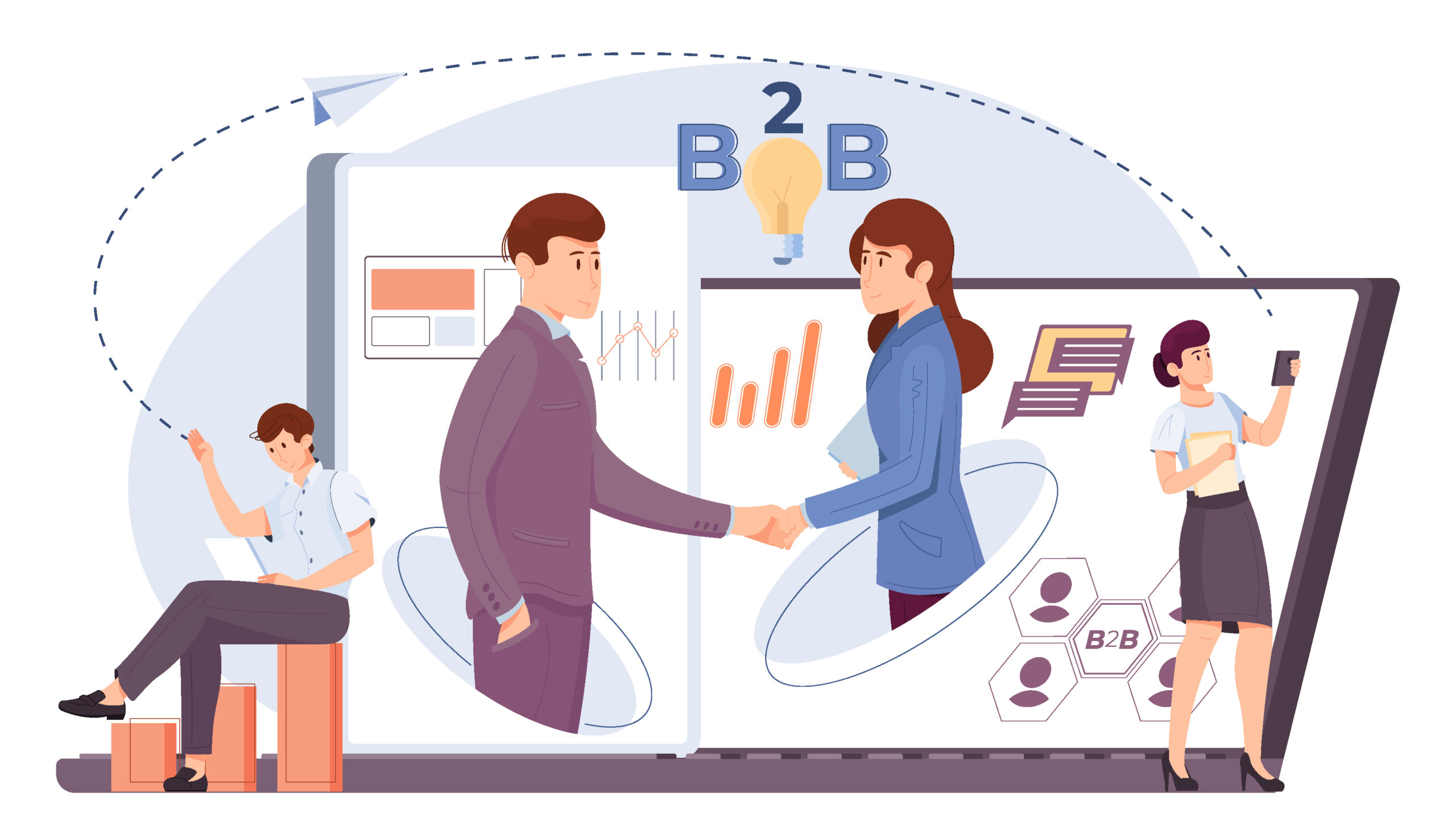 You are currently viewing B2b: au cœur des échanges d’entreprise à entreprise